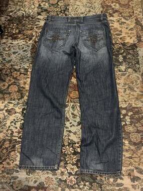 DKNY Jeans Men's 36x32 Straight Leg Denim Jeans